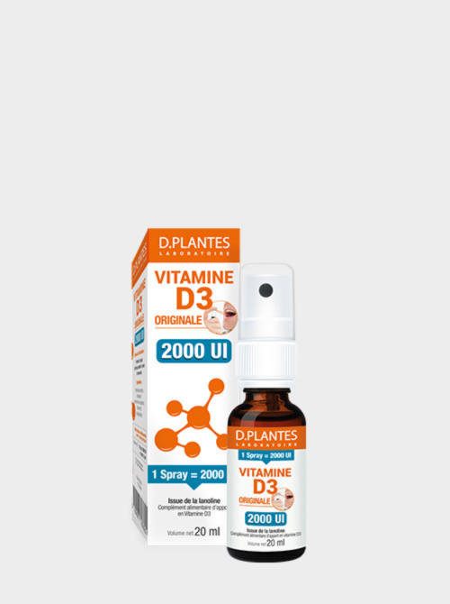Vitamine D3 originale - 2000 UI (spray)