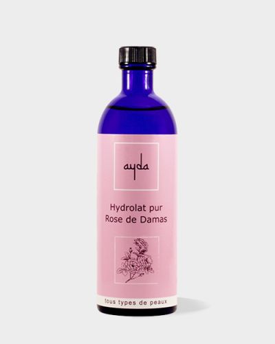 Hydrolat de rose de Damas bio et pure