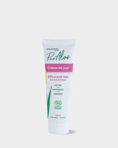 Crème de jour à l'Aloe Vera 67% Bio