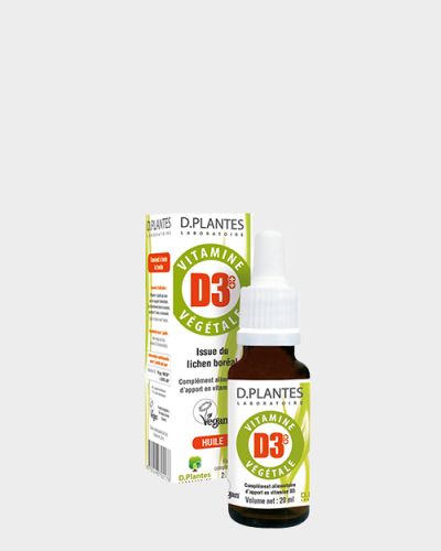 Vitamine D3 végétale - 400 UI 