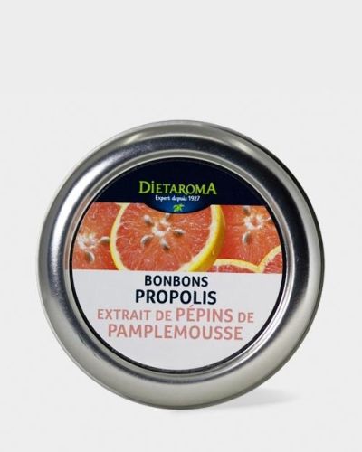 Bonbon propolis & extrait pépins de pamplemousse