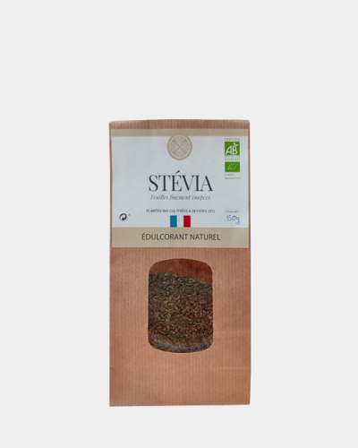 Stévia bio française (feuilles finement coupées)