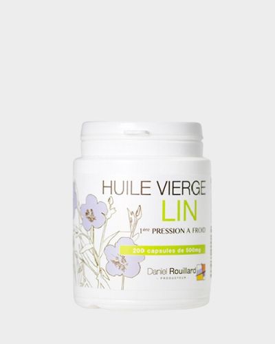 Huile vierge de Lin