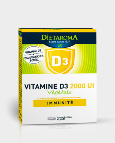 Vitamine D3 Végétale 2000UI