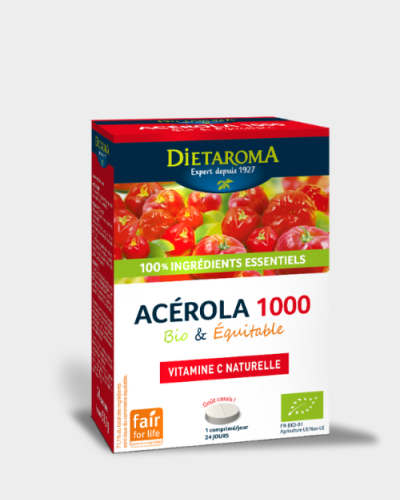 Acérola 1000 Equitable (goût cassis)