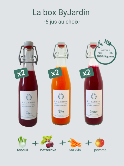 La Box ByJardin - Jus de légumes BIO ultra-frais