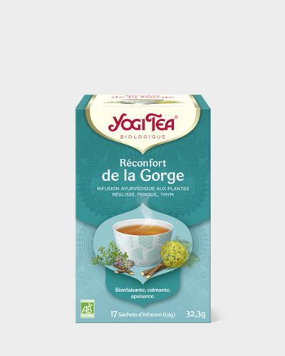 Infusion Réconfort de la gorge - Yogi Tea
